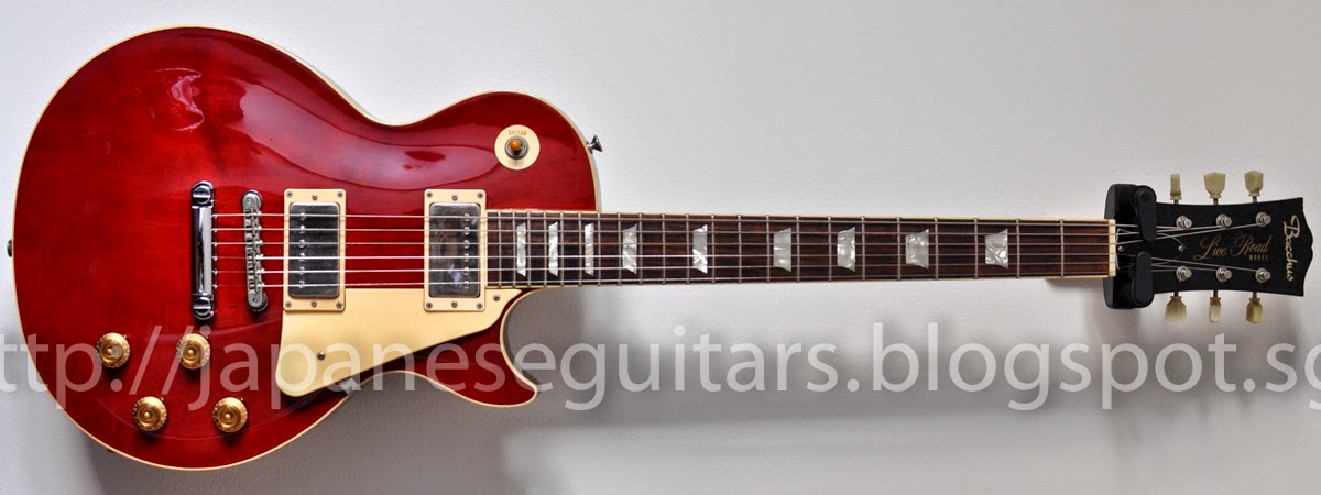 Bacchus レスポール Live Road model 美品 希少】bacchus バッカス LIVE ROAD MODEL レスポール